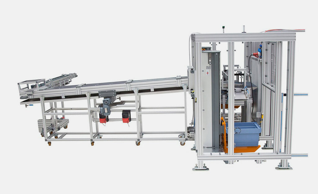 System for fully-automatic filling
