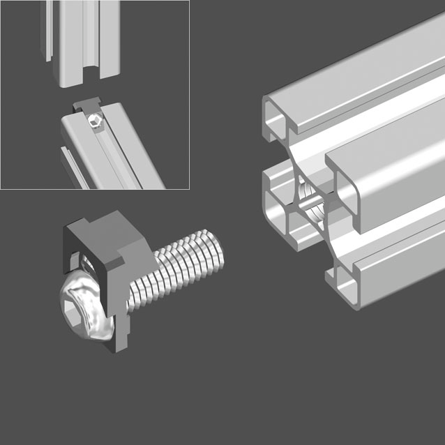kkkページ Power-lock fastener 30 SF | MiniTec