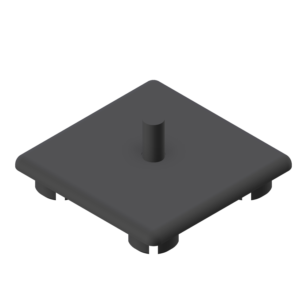End cap 45x45 Z grey | MiniTec