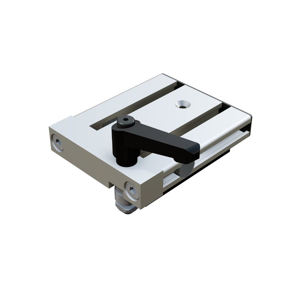 Slide LWN-S with clamping device, top