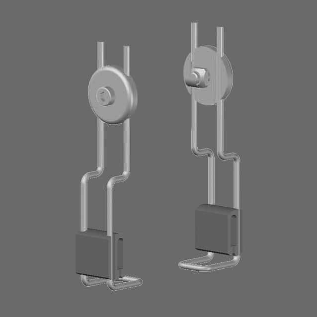 Mounting kit drip tray GKF