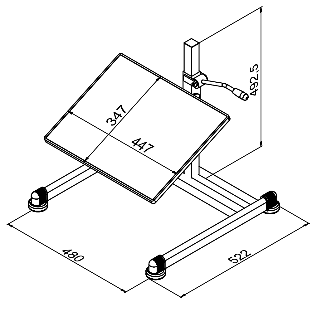 Produktmaßzeichnung (L)