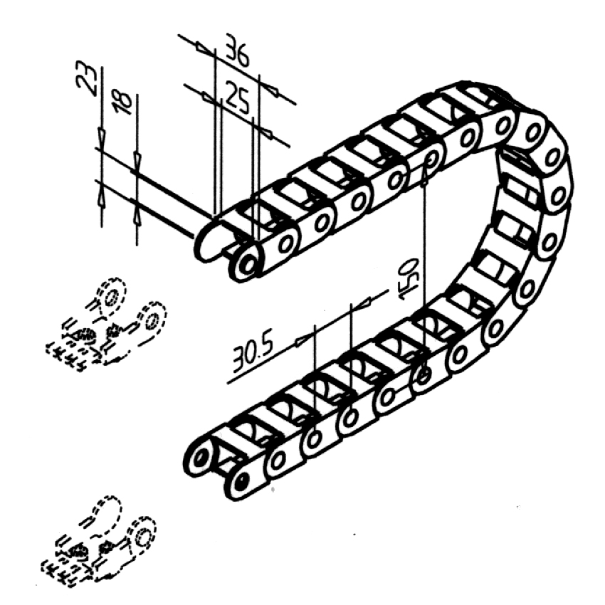 Produktmaßzeichnung (L)