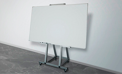 Whiteboard auf Rollen