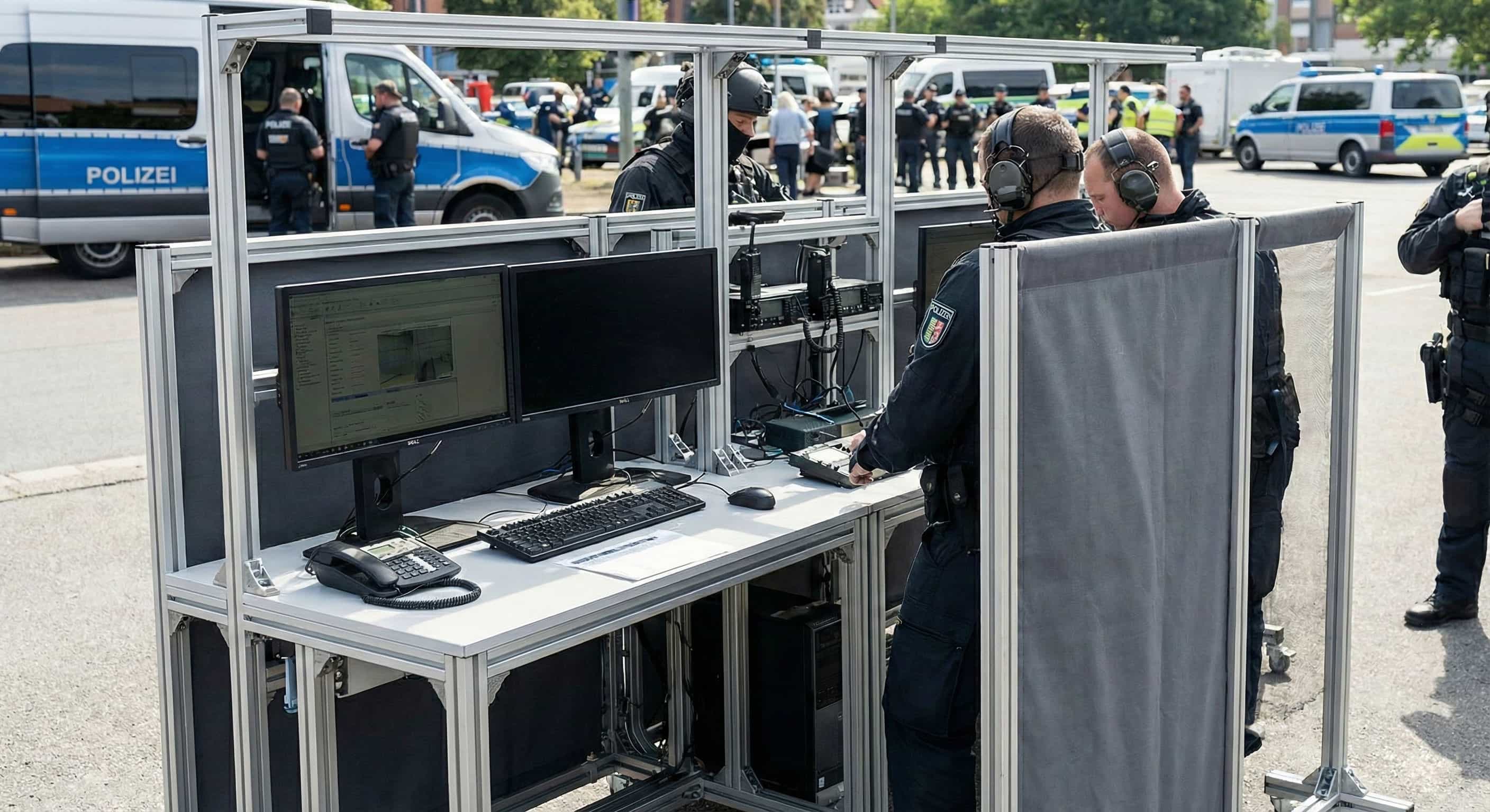 einsatzstelle polizei