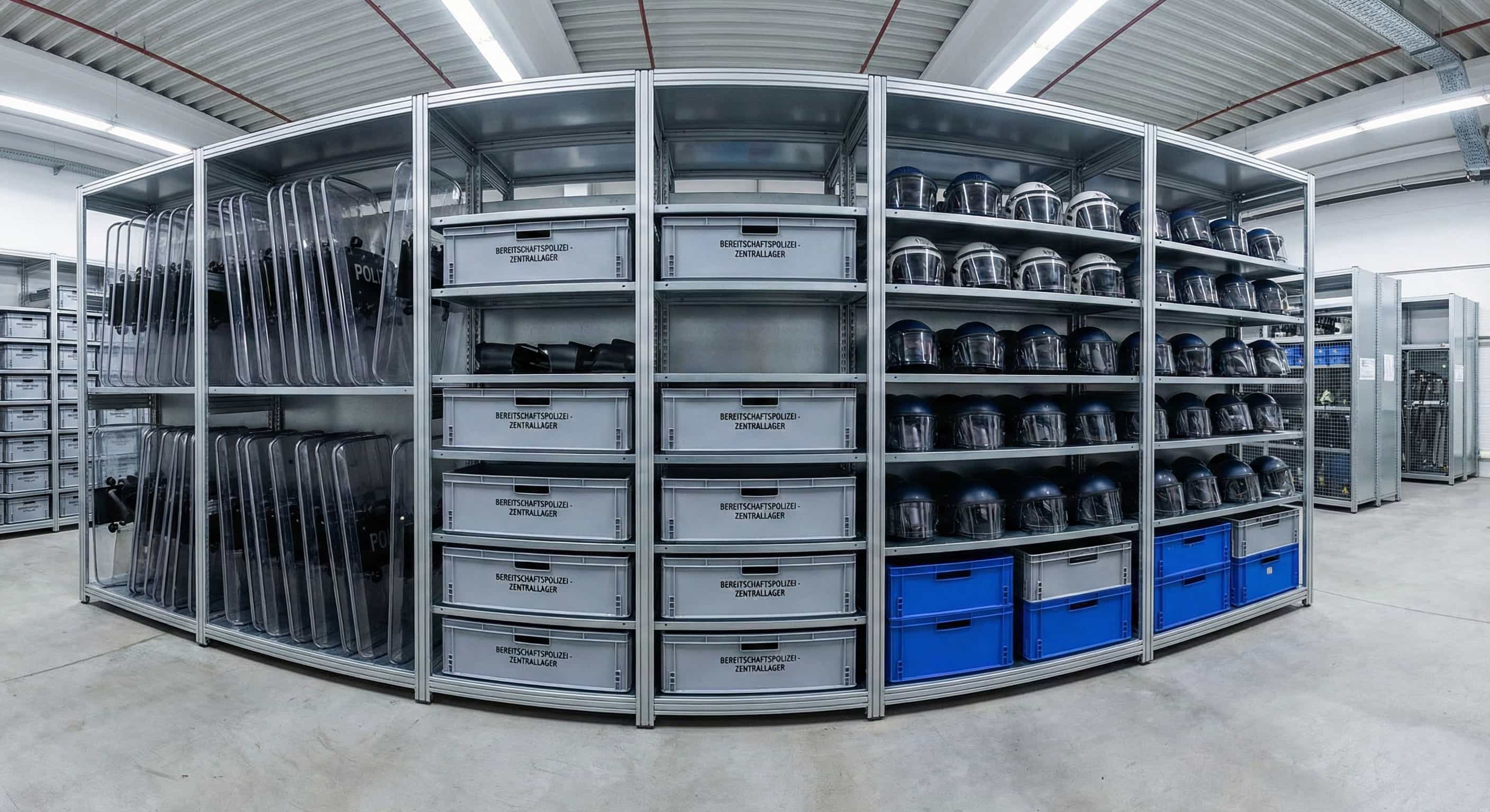 lagerung polizei