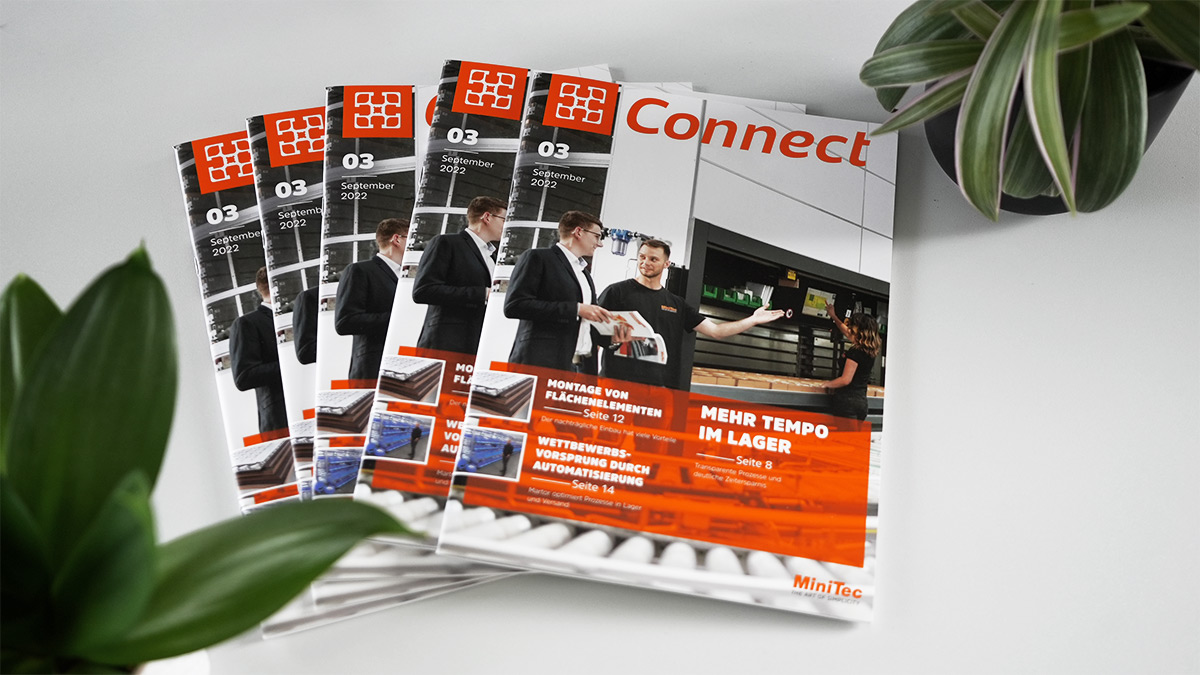 Connect customer magazine